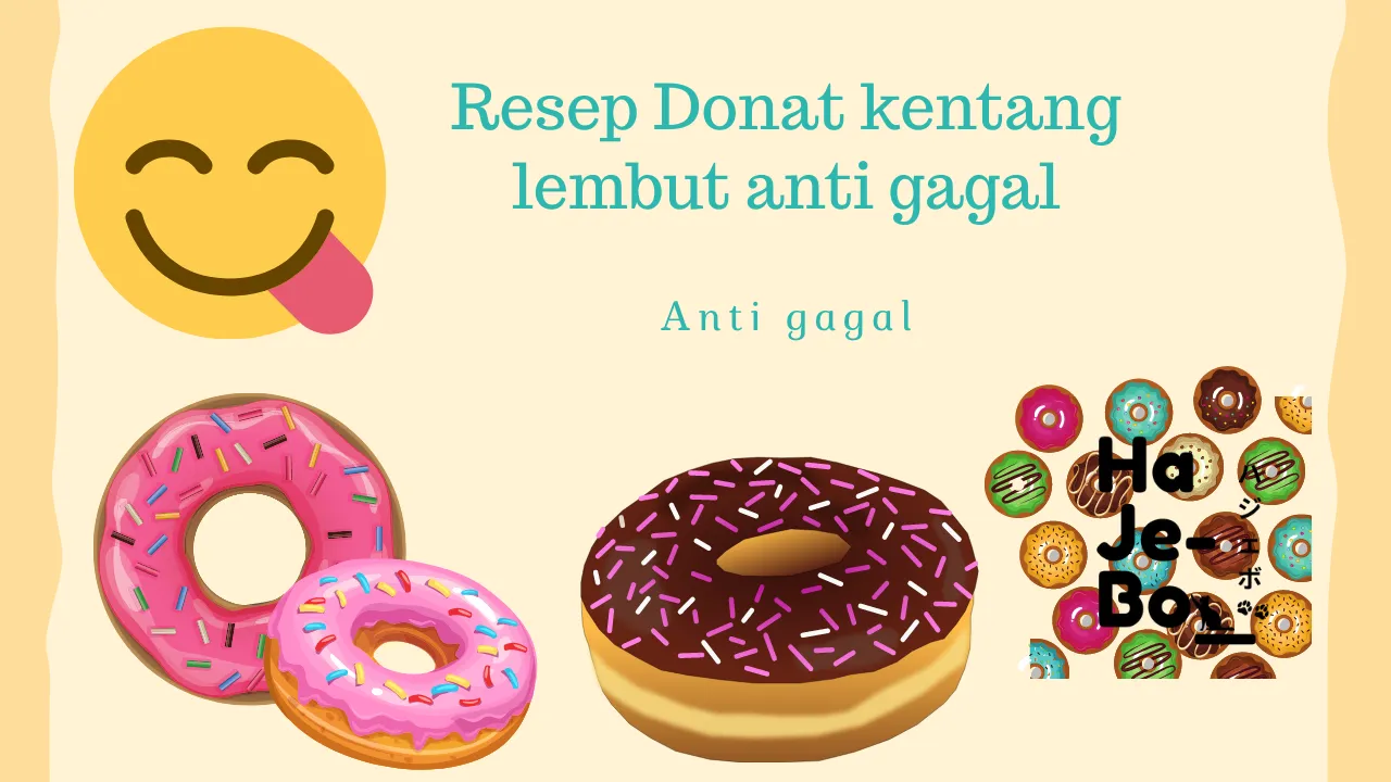Resep Membuat Donat Kentang lembut dan Anti Gagal